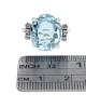 Sky Blue Topaz and Diamond Accent Ring